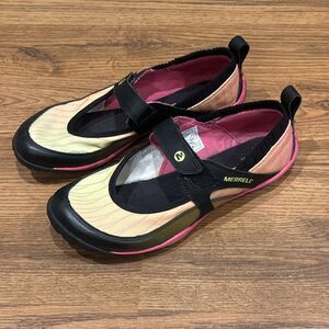 Merrell Performance Shoes Womens 7 Barefoot Water Sports Running Orange Yellow